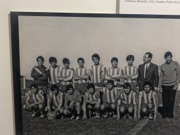 Exposición 100 Años de Futbol en Mula